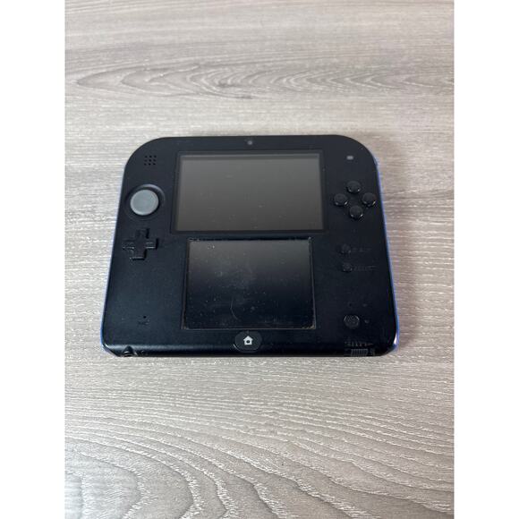 Nintendo 2DS Console Black Blue Handheld Portable Gaming Console- Tested- EUC - Picture 2 of 5